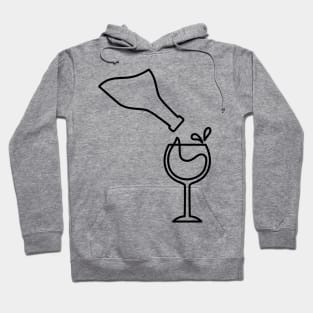 Wine Pour Hoodie